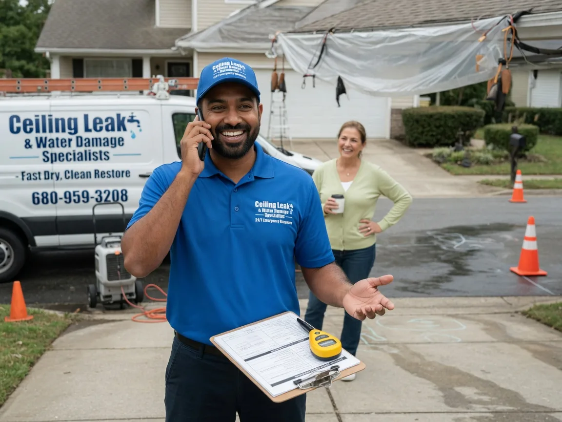 Ceiling Leak Cleanup Muleshoe, TX FAQs